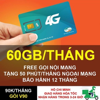 Sim v90 vào mạng