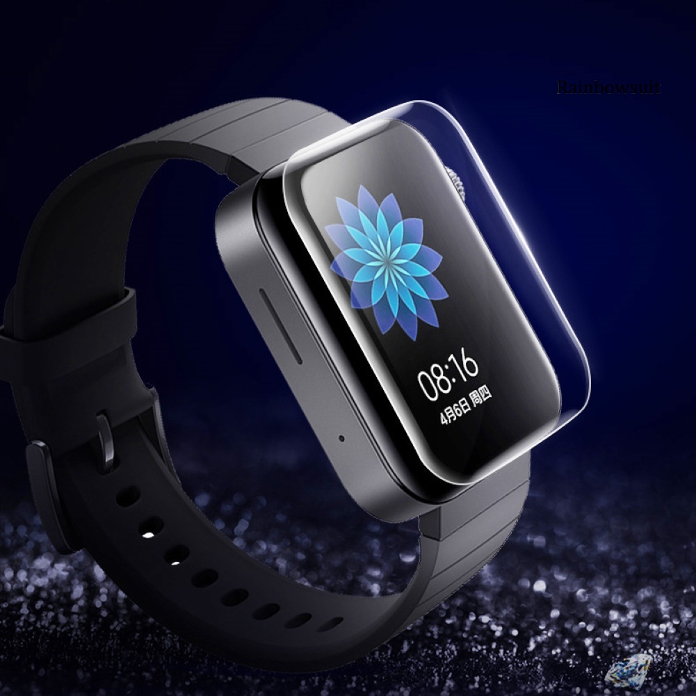 Set 1/ 2/ 5 miếng dán TPU bảo vệ màn hình cho đồng hồ thông minh Xiao-mi Huami Amazfit Bip