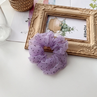 Dây Cột Tóc Phối Lưới Thời Trang Cho Nữ