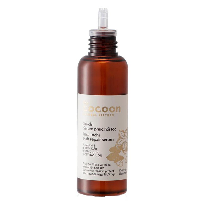 Serum/ Xịt Dưỡng Tóc Sa chi Phục Hồi Tóc Cocoon Inca Inchi Hair Repair 70ml (serum)/ 140ml (xịt) - Khongcoson