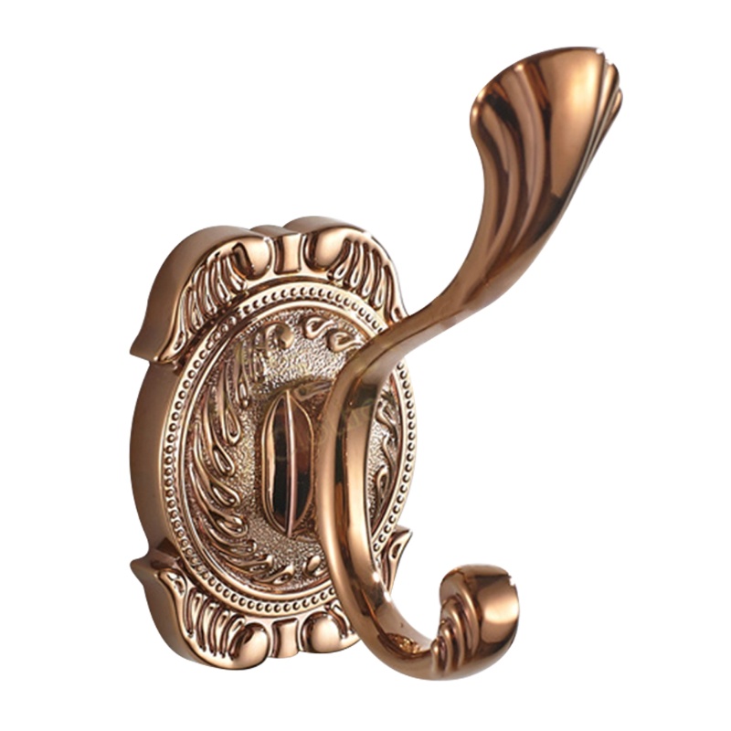 Kiss Móc Đôi Bằng Hợp Kim Kẽm Treo Nón Khăn Tắm Trang Trí Chịu Được Sức Nặng Ke