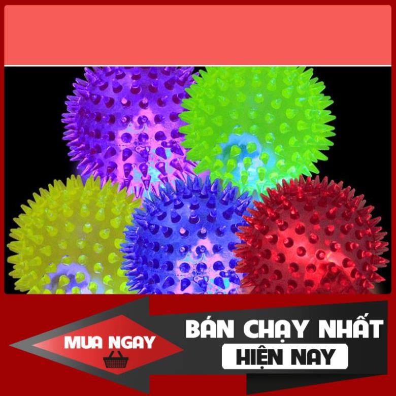 [ Bán sỉ ] ĐỒ CHƠI CHO CHÓ MÈO Bóng gai phát sáng