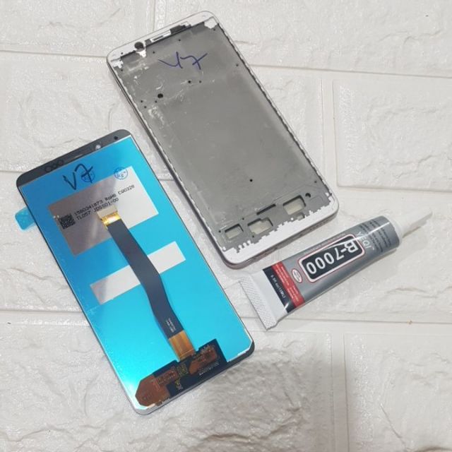 Combo Bộ Vỏ + Màn Hình Vivo V7 Zin Hàng Cao Cấp Tặng 1 Tuýp Keo B-7000