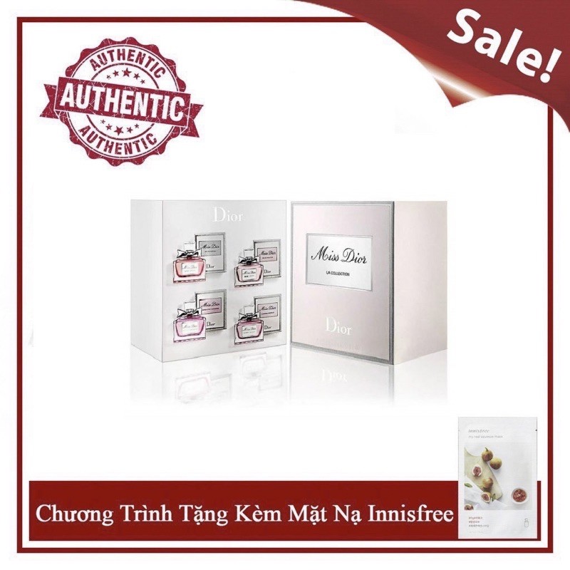 Sét Nước Hoa Miss Dior La Collection 5ml Chính Hãng