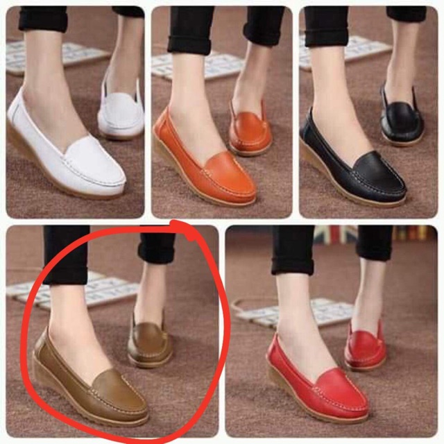 Giày bệt moca