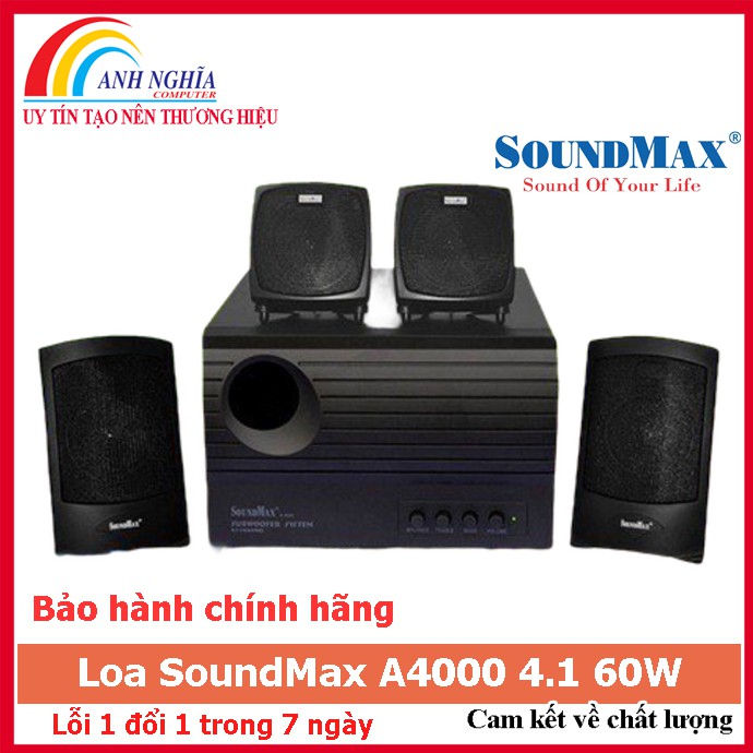 Loa SoundMax A4000 4.1