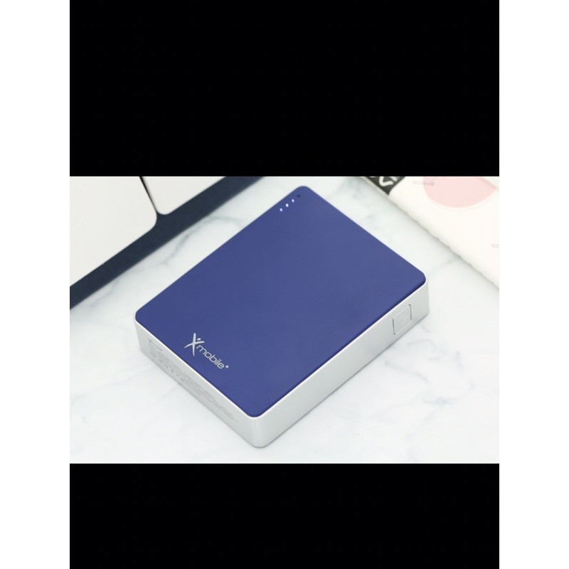 ] Pin sạc dự phòng 10.000 mAh Xmobile Gram 4 Xanh Navy