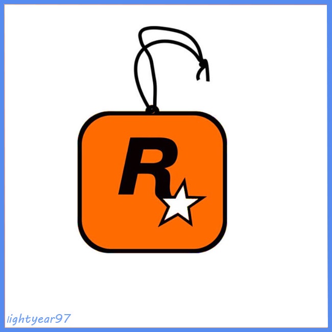 Thẻ Khuếch Tán Hương Thơm Trang Trí Nội Thất Xe Hơi Hình Ngôi Sao R-Letter Gta