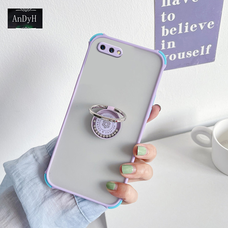 Ốp Lưng Chống Sốc Có Giá Đỡ Hình Camera 4 Cạnh Cho Oppo A3S A1K A12E Realme C1 Realme C2 | BigBuy360 - bigbuy360.vn
