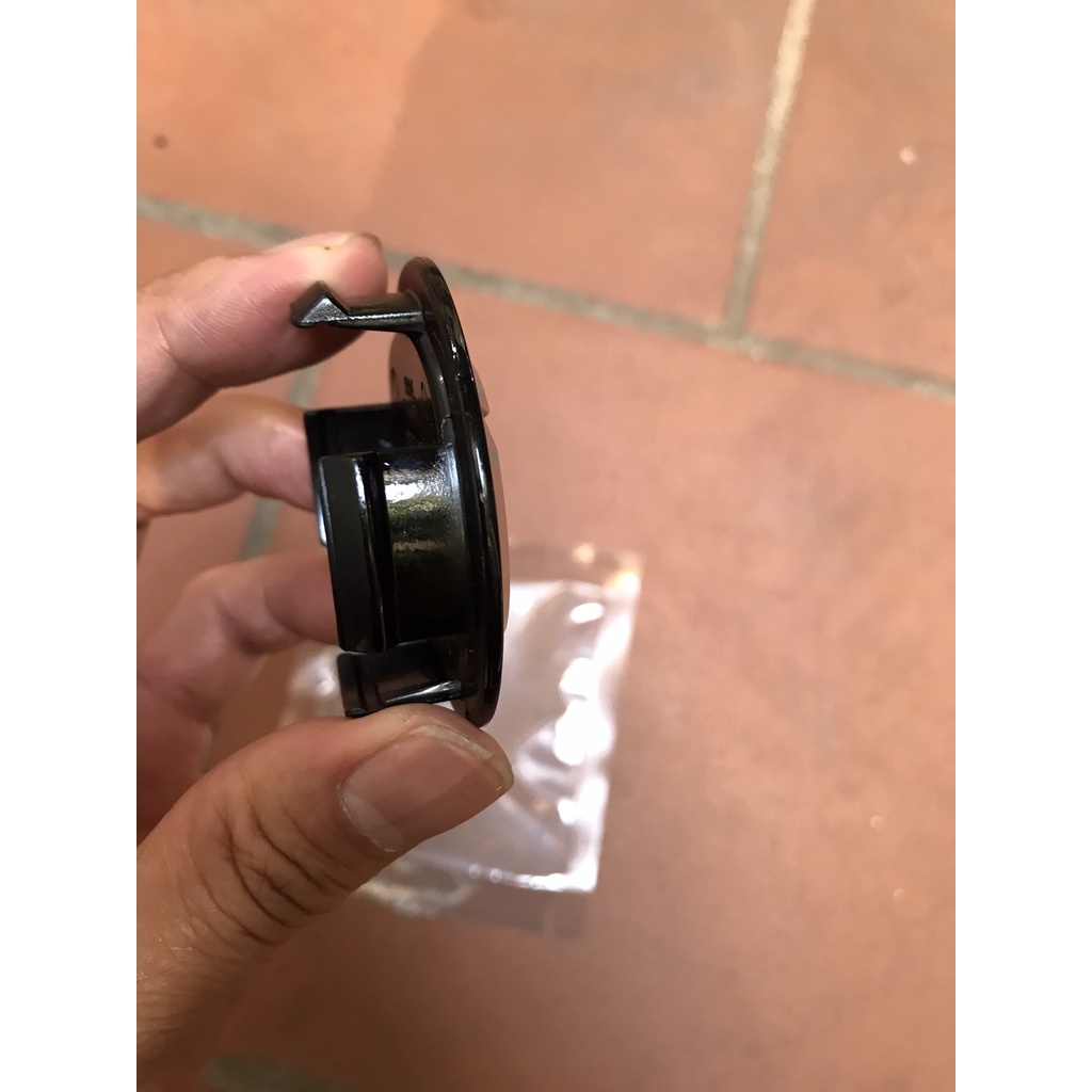 Logo chụp mâm -Logo ốp vành lazang bánh xe mazda đường kính 57mm màu đen bằng nhựa ABS cao cấp