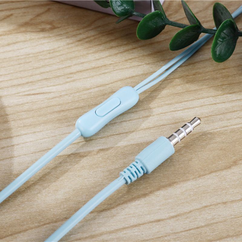 Tai Nghe Nhét Tai Jack 3.5mm Âm Thanh Siêu Trầm Có Micro Tiện Dụng