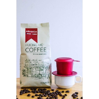Cà Phê Arabica Rang Mộc Nguyên Chất (Xay Pha Máy)
