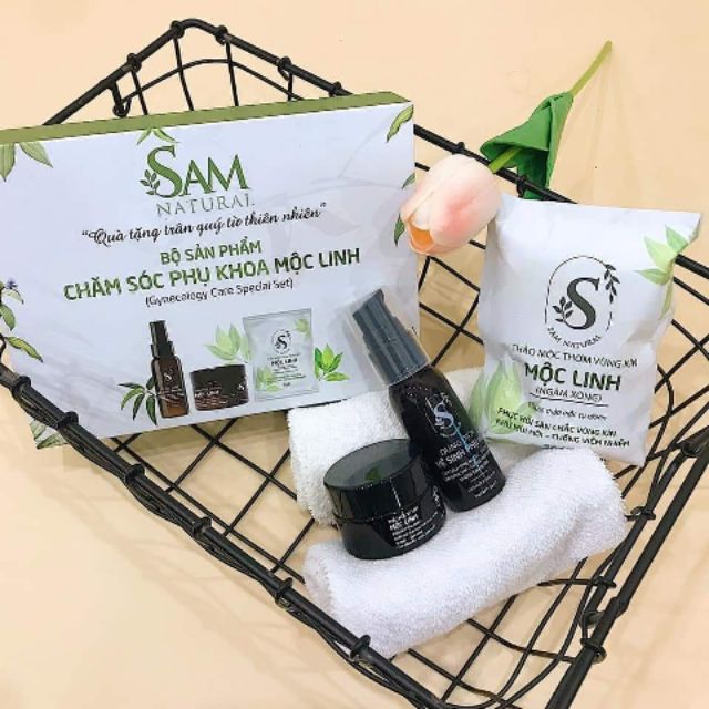 Set chăm sóc phụ khoa Sam Natural