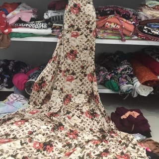 Vải lụa lv bóng