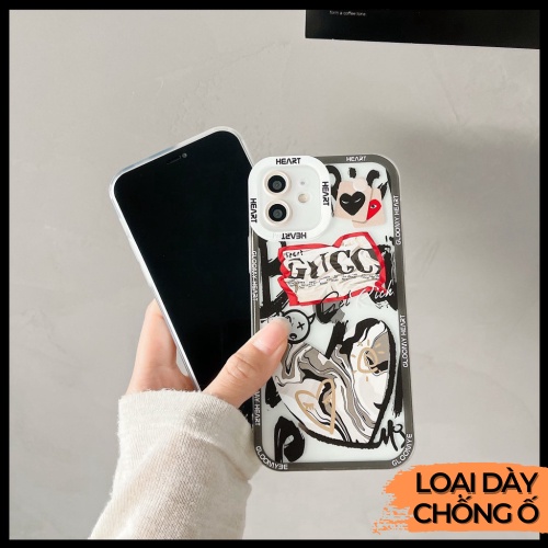 Ốp lưng iphone ✨DECASE's ✨họa tiết GẤU GU.CCI 6/6plus/6splus/7/7plus/8/8plus/x/xs/11/12/13/pro/max/plus/promax