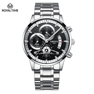 Đồng hồ nam NIBOSI chính hãng NI2309-1.07 chính hãng tặng dụng cụ tháo chốt và vòng