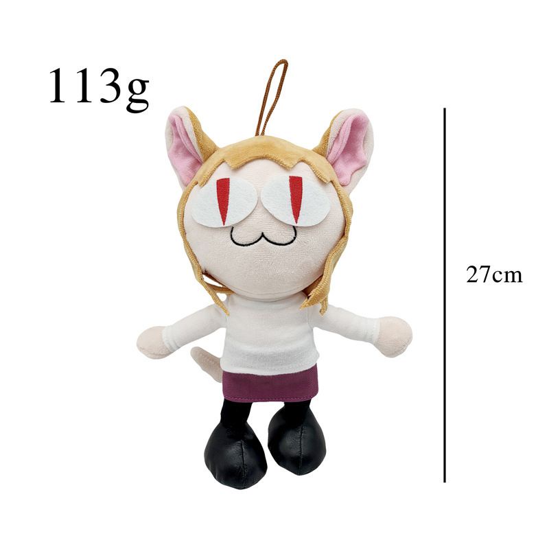 Cute Neco Arc Cartoon Plush Toy Friday Night Funkin Sprout Mole Doll Cute Princess Cat Soft Stuffed Doll Kids Birthday Gift
