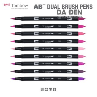 [DA ĐEN - QUẬN 3] Bút TOMBOW ABT Dual Brush Pen (108 Màu) LIST 6/11