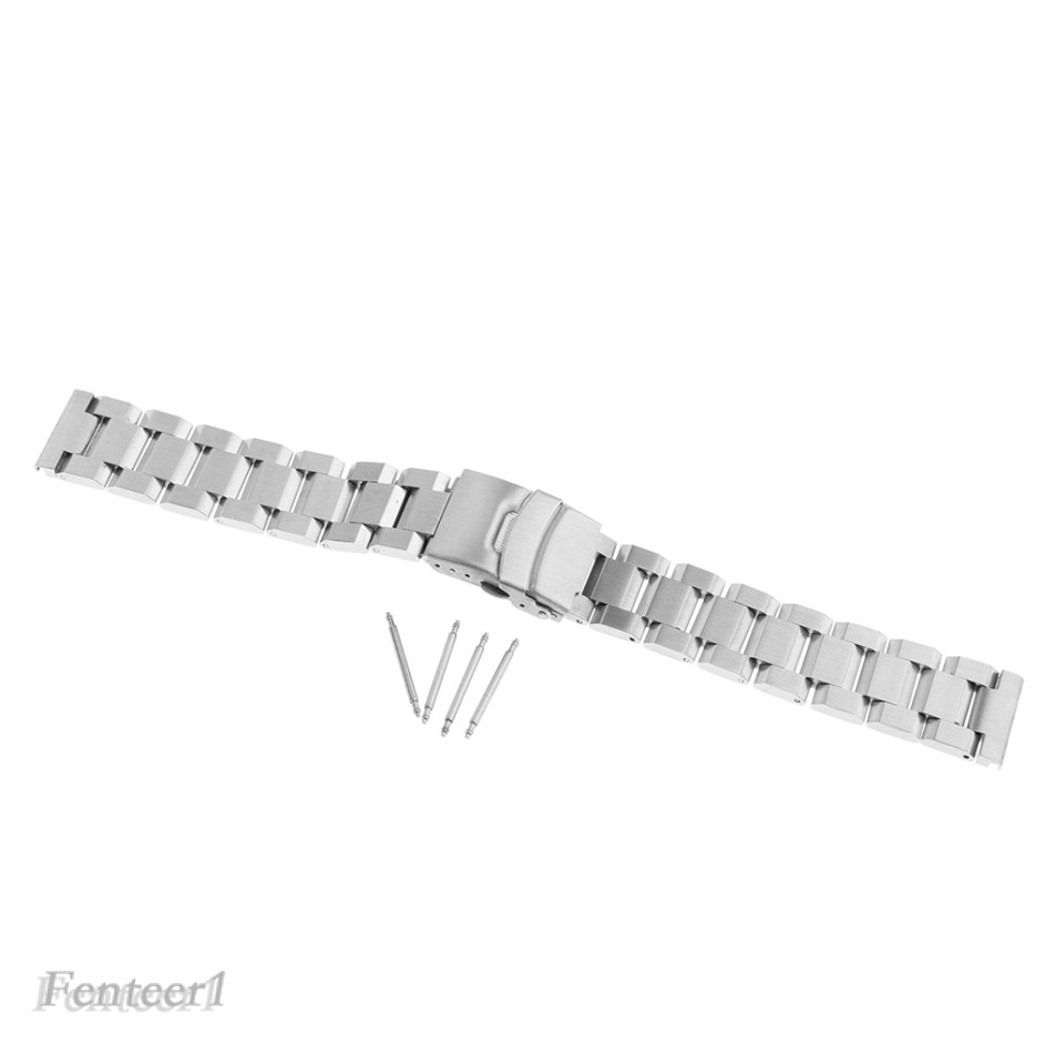 Dây Đồng Hồ Bằng Thép Không Gỉ 18 / 20 / 22 / 24mm