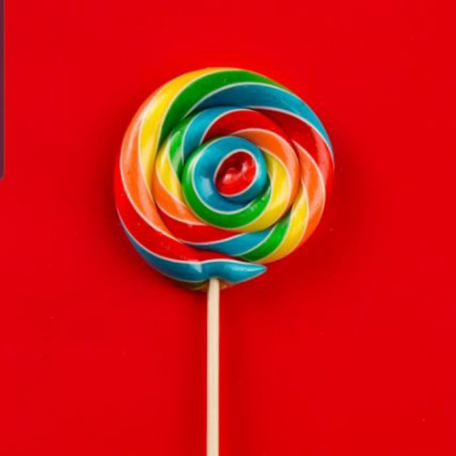 Kẹo mút cầu vồng, kẹo mút cây thông, kẹo rainbow lollipop,