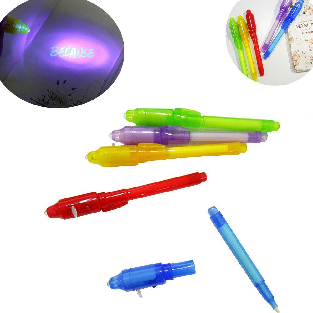 PISTA Set 5 Bút Đánh Dấu Lời Nhắn Bí Mật Bằng Nhựa Mới