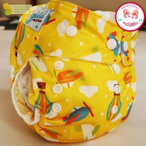 Bỉm vải goodmama size L ĐẠI cho bé 17-26kg