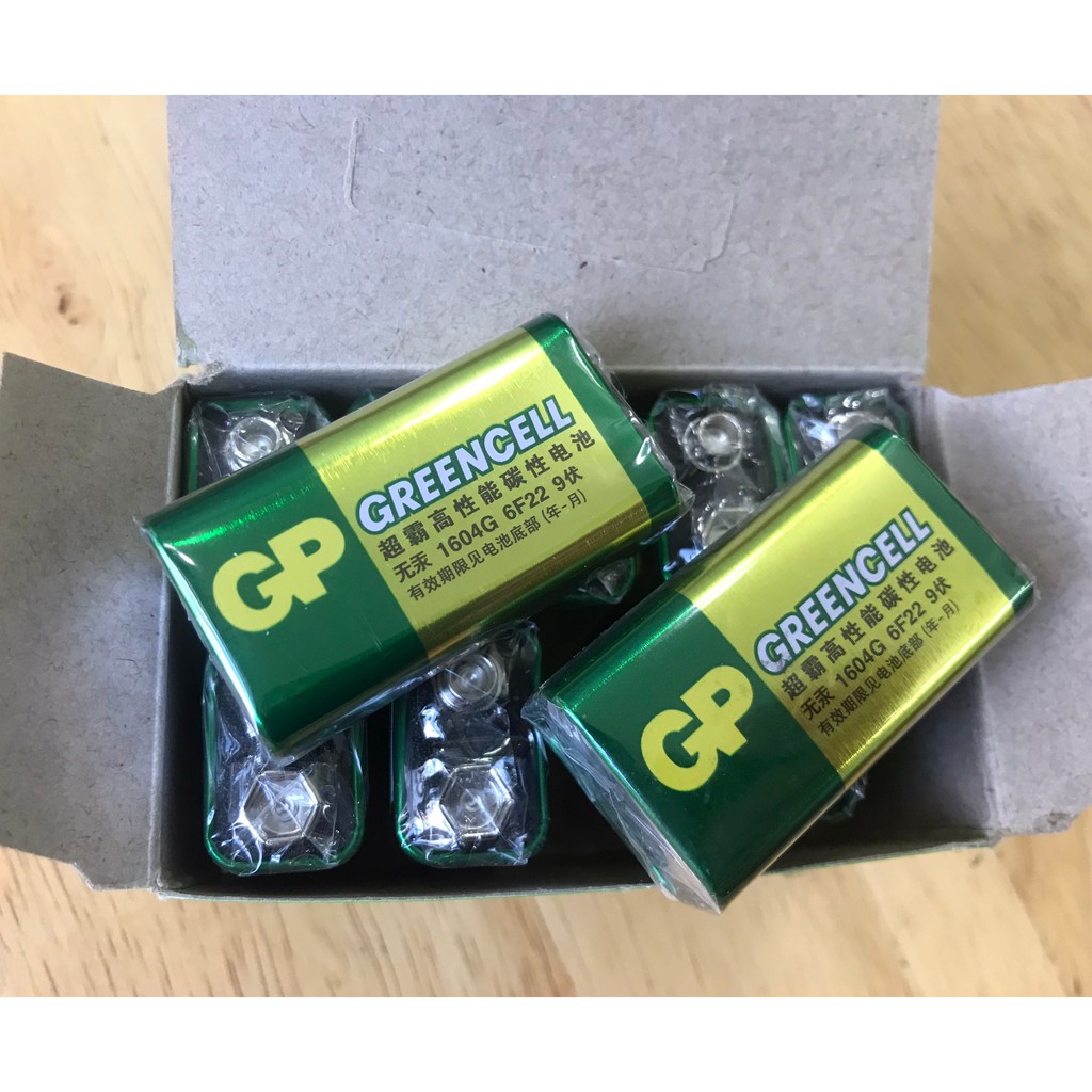 Pin vuông GP 9V 6F22