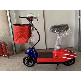 Xe Điện Mini 10 inch E-Scooter ( Có yên em bé)- Xe điện mini gấp gọn chính hãng