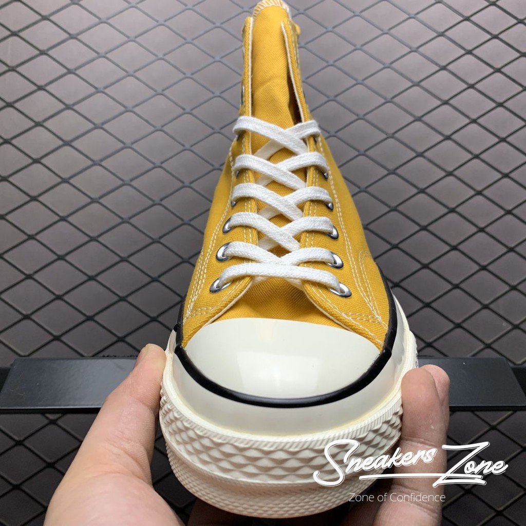 𝐑ẻ 𝐓Ế𝐓 Giày thể thao CV Chuck Taylor Sun Flower Vàng cao cổ ^ ; ོ , !