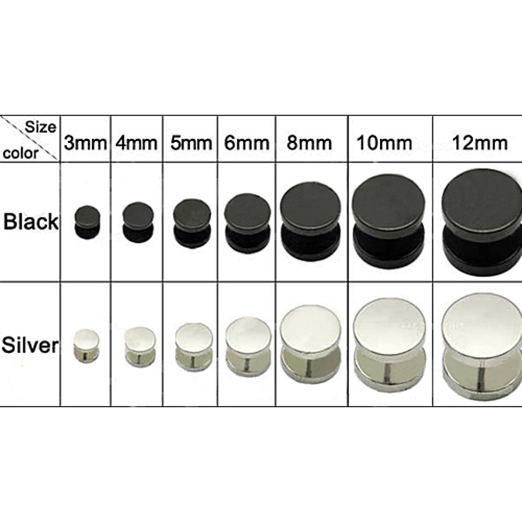 Bông tai bằng thép không gỉ phong cách Gothic cá tính dành cho nam