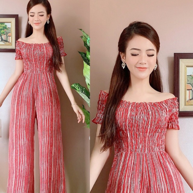 JUMPSUIT LIỀN CHẤT LỤA HÀN CỰC ĐẸP