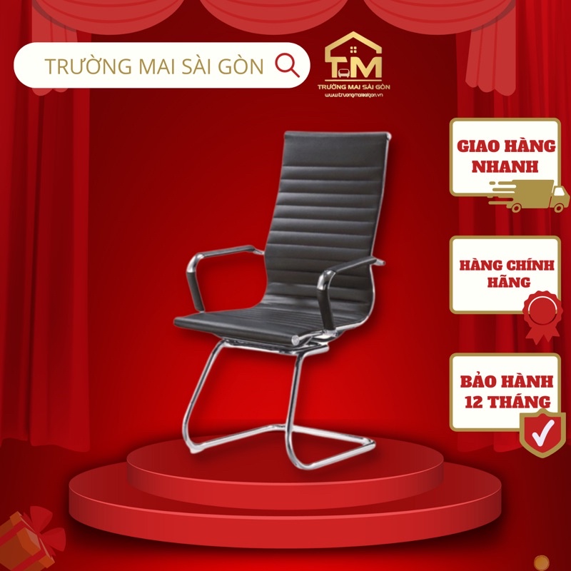 ghế quỳ da chân nhún Trường Mai Sài Gòn cao cấp lưng da mịn êm ái hiện đại tạo sự thoải mái khi làm việc