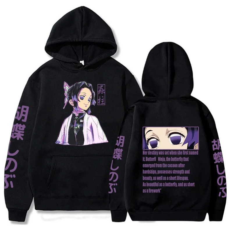BST Áo Hoodie Kimetsu No Yaiba mẫu áo anime Demon slayder in hình đẹp ADT|Store