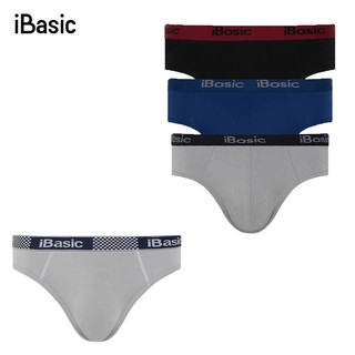 Combo 3 quần lót nam Brief iBasic PANM077 tặng quần VM021