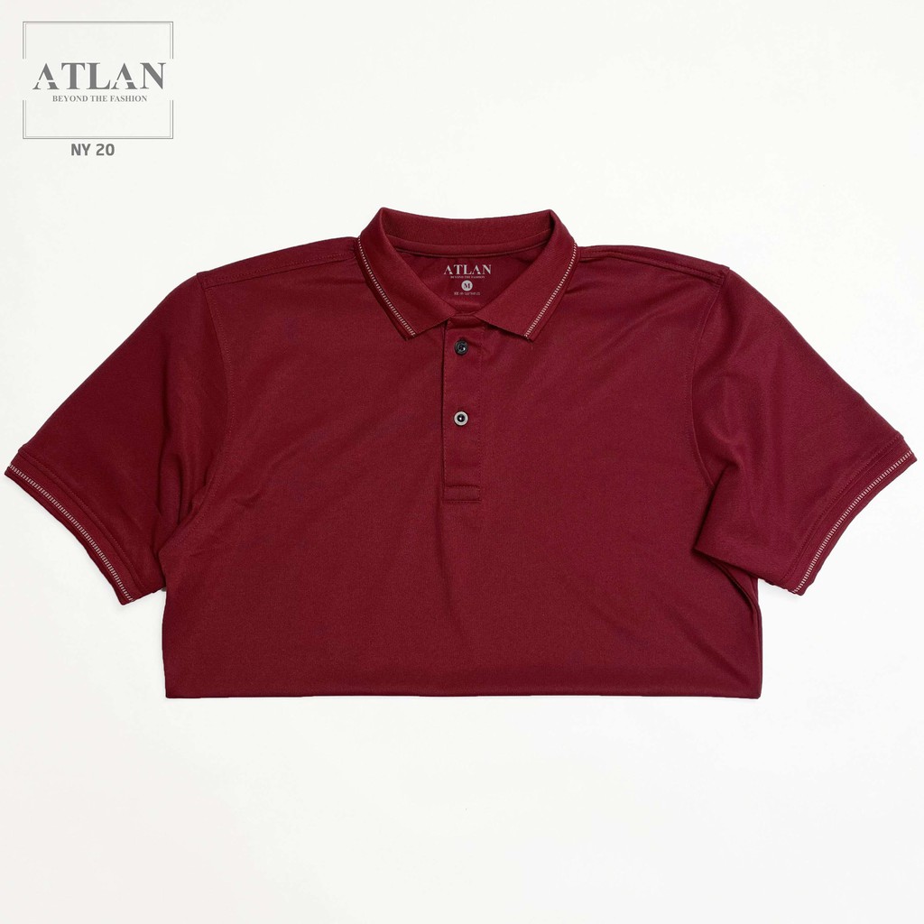 Áo Ngắn Tay Nam 💖 𝘍𝘳𝘦𝘦𝘴𝘩𝘪𝘱 💖  Áo Polo Đỏ Đô Bo Dệt Chéo Trắng -  NY20 | BigBuy360 - bigbuy360.vn