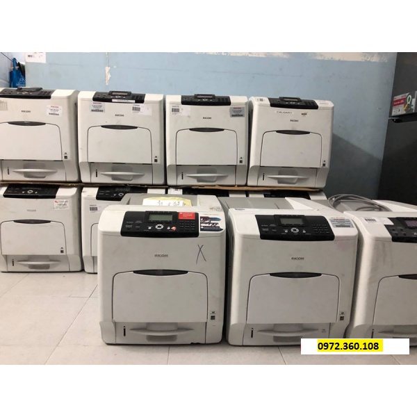 Máy in Thiệp cưới, phôi màu laser Ricoh Aficio SP C430DN