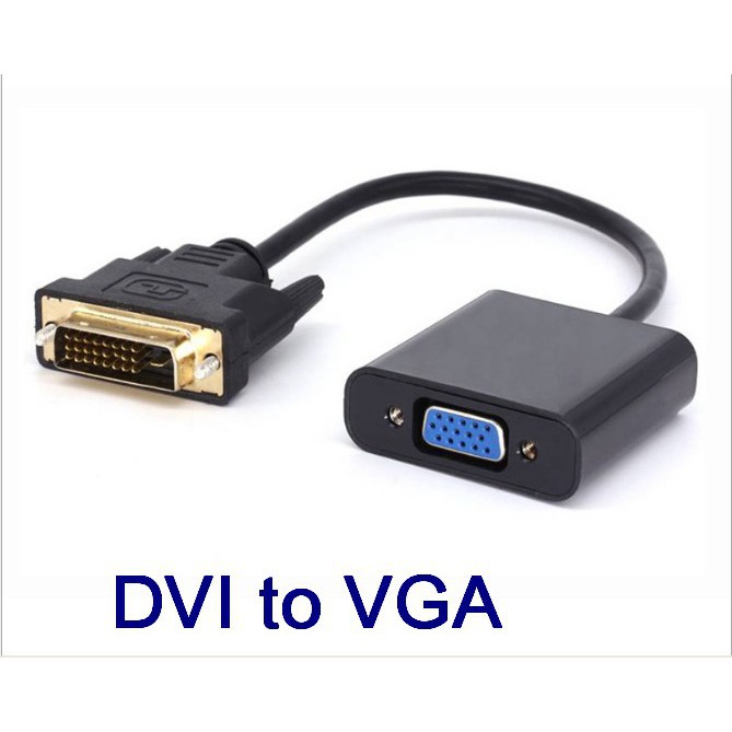 [GIÁ HỦY DIỆT] Cáp chuyển DVI to VGA Giá rẻ [vuaphukien computer]