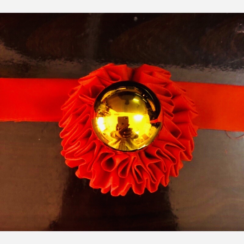 Tú cầu châu số 3  trang trí bàn thờ,dài 60cm