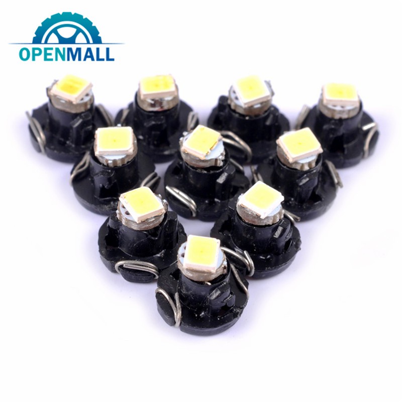 Set 10 đèn LED T4.2 1smd gắn bảng đồng hồ xe ô tô chuyên dụng