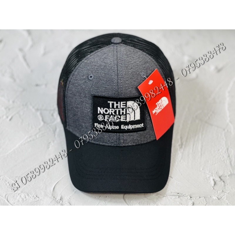 Nón Kết Phối Lưới Xám Not Thoáng Mát Chống Nắng Nam Nữ Thời Trang Unisex