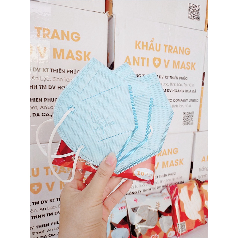 Khẩu Trang 5 Lớp N95 Công Ty Thiết Bị Tây Sài Gòn TSG Anti V Mask