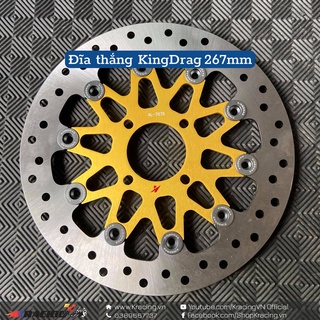 Đĩa thắng kingdrag lòng nhôm 7075 267mm