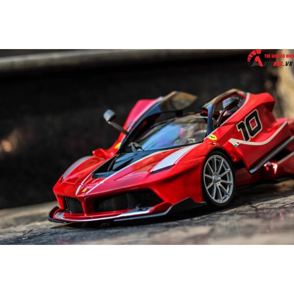 MÔ HÌNH FERRARI FXX K RED NO 10 1:18 BBURAGO 4230