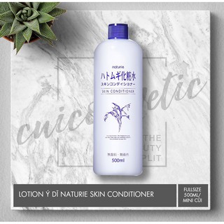 Nước Hoa Hồng Ý Dĩ Naturie Hatomugi Skin Conditioner