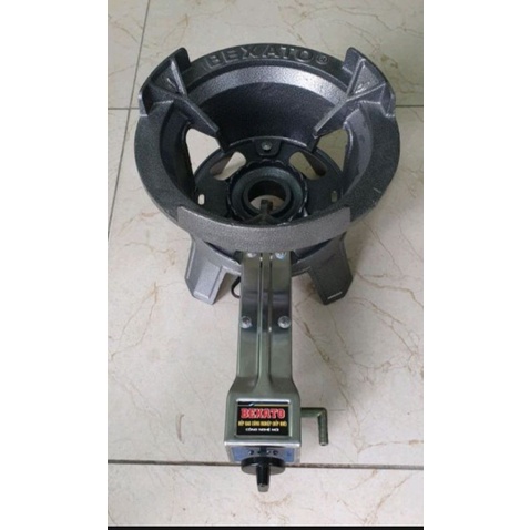 Bếp gas công nghiệp bexato 7t2 chạy 7 kim phun tăng áp