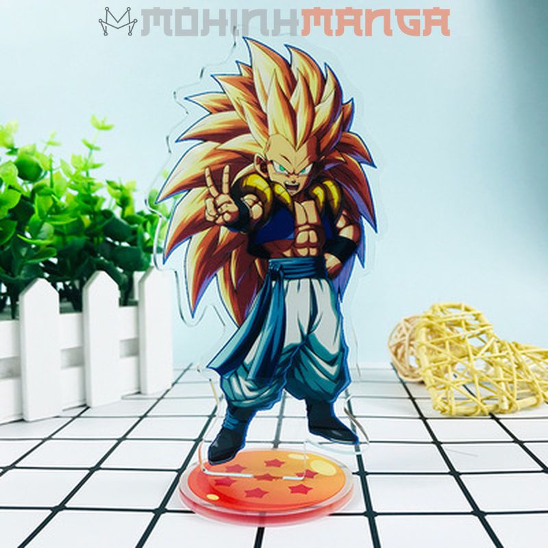 Standee Bảy viên ngọc rồng Dragon Ball Son Goku Black Vegeta Frieza Beerus Trunk Krillin Picolo Rồng thần Shenron Broly