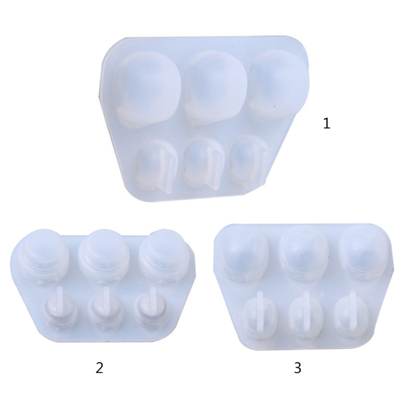 Khuôn Silicone Hình Đầu Lâu Làm Trang Sức Thủ Công