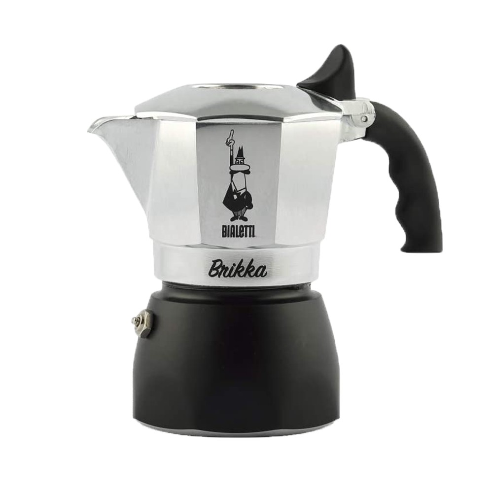 Ấm Pha Cà Phê Moka Bialetti Brikka 2 Cups - 4 Cups [Phiên Bản 2020] - Nhập Khẩu