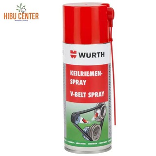 Chai Xịt Bảo Dưỡng Dây Curoa V-Belt Spray Wurth 400ml | HIBUCENTER |