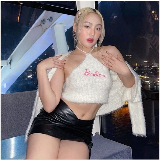 Sét Áo Len Lông Croptop Thời Trang Nữ Hàng Hiệu - V40